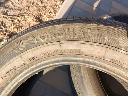 Шины 215/60 R16 — "Yokohama dB decibel E70" (Япония), летние. В х за 25 000 тг. в Астана – фото 5