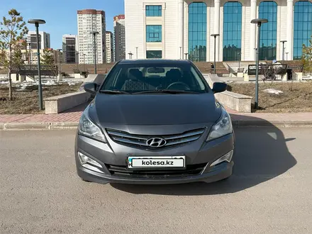 Hyundai Solaris 2015 года за 6 250 000 тг. в Астана – фото 5
