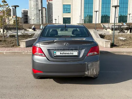 Hyundai Solaris 2015 года за 6 250 000 тг. в Астана – фото 6