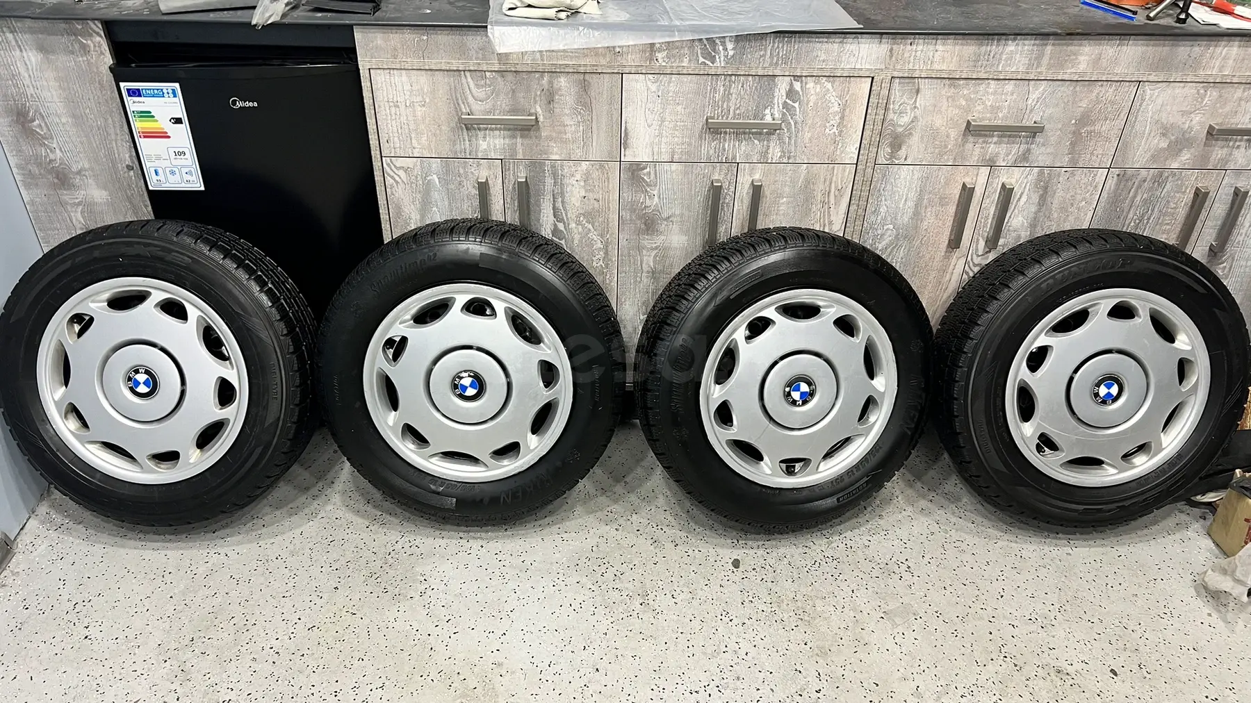 Зимние шины от БМВ Е34 195/65R15 в Шымкенте — объявление №162456542 ...