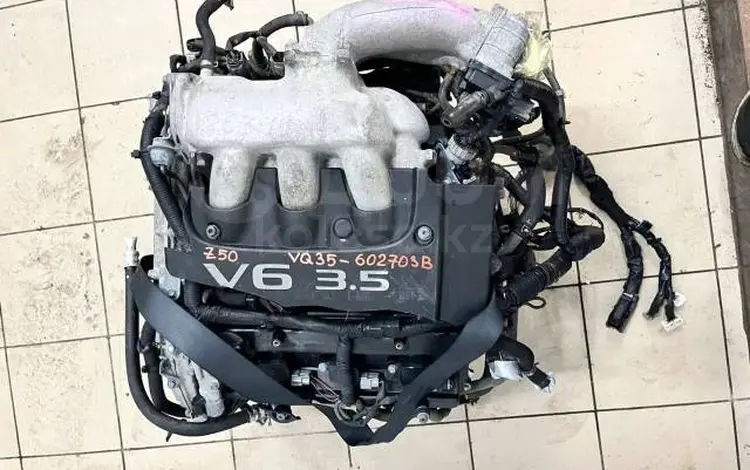 VQ35de двигатель Nissan Pathfinder 3.5л. ДВС из Японии, установка под ключ. за 300 000 тг. в Алматы