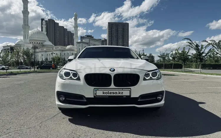 BMW 528 2014 года за 9 500 000 тг. в Астана