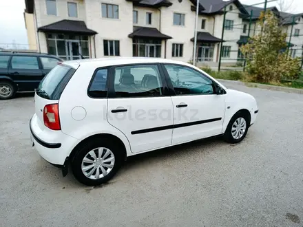 Volkswagen Polo 2002 года за 2 750 000 тг. в Тараз – фото 12