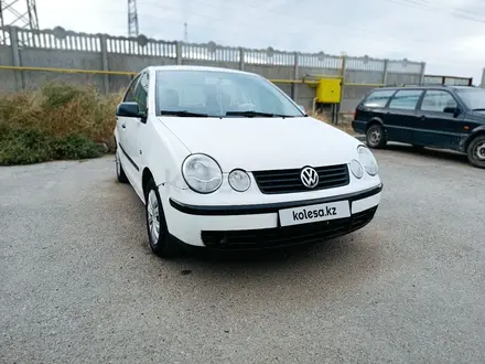 Volkswagen Polo 2002 года за 2 750 000 тг. в Тараз – фото 4