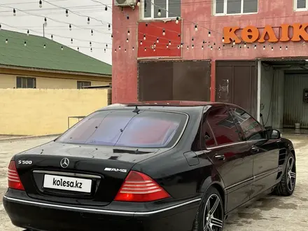 Mercedes-Benz S 500 1999 года за 2 800 000 тг. в Жанаозен – фото 2