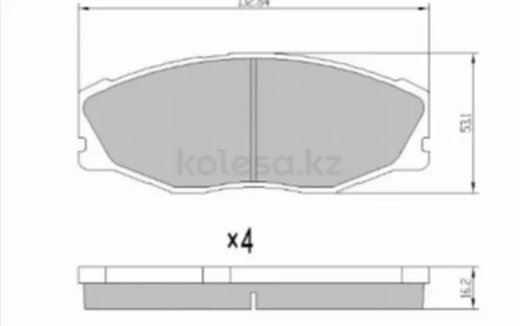 Колодки тормозные передние за 5 000 тг. в Павлодар