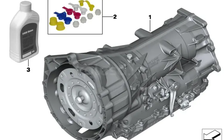GA 8HP45 Z АКПП коробка автомат на БМВ Х5 Е70 Х6 Е71 из Японии за 1 000 тг. в Алматы