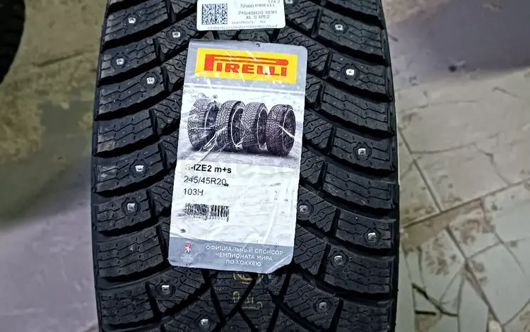 Pirelli scorpion ice zero 2 245/45 R20 Exeed за 180 000 тг. в Астана