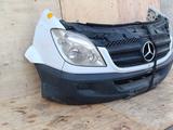 Ноускат морда Mercedes Sprinter W906 Мерседес Спринтер Фары Бампер за 360 000 тг. в Караганда – фото 2