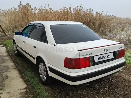 Audi 100 1991 года за 2 300 000 тг. в Тараз – фото 4