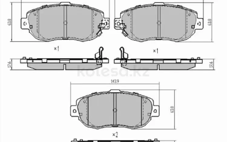 Колодки тормозные за 8 100 тг. в Астана