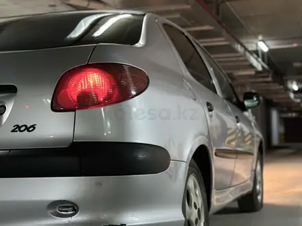 Peugeot 206 2007 года за 1 300 000 тг. в Атырау – фото 3