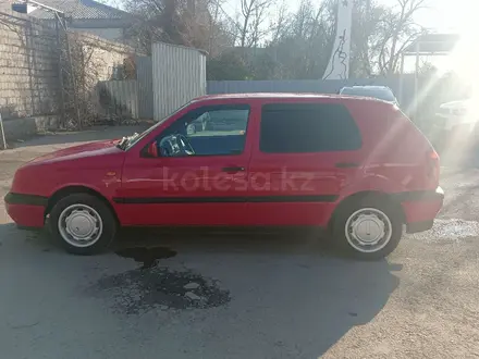 Volkswagen Golf 1992 года за 2 200 000 тг. в Шымкент – фото 6