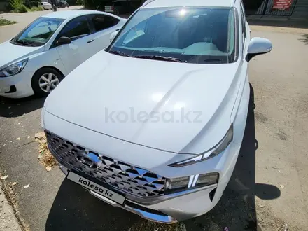 Hyundai Santa Fe 2021 года за 18 000 000 тг. в Актобе – фото 2