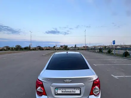 Chevrolet Aveo 2014 года за 3 700 000 тг. в Сарыозек – фото 12