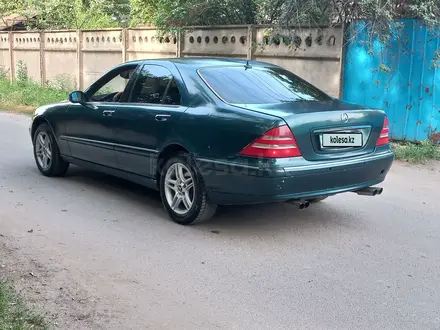 Mercedes-Benz S 500 2001 года за 1 900 000 тг. в Алматы – фото 6
