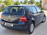 Volkswagen Golf 2002 годаfor4 000 000 тг. в Туркестан – фото 5