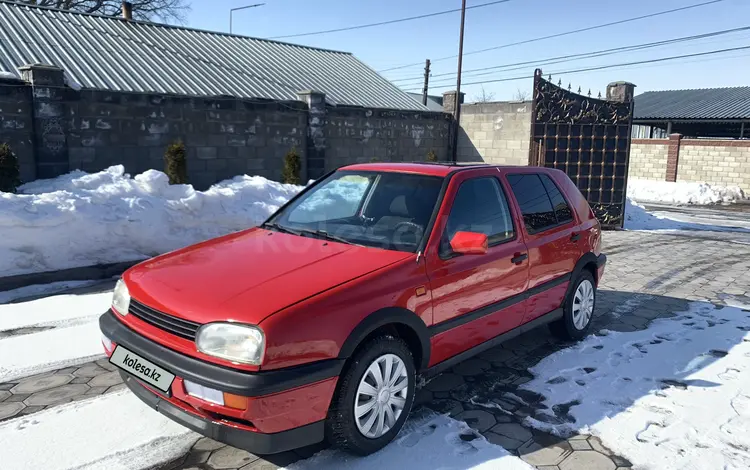 Volkswagen Golf 1992 годаүшін1 350 000 тг. в Алматы