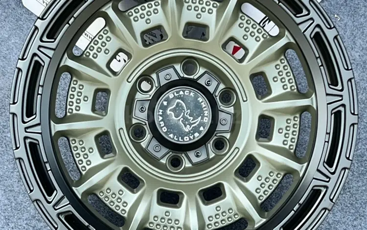 RT Wheels RGW8878 9x17 6x139.7 D110 ET 0 GREEN + black lip polish за 320 000 тг. в Алматы