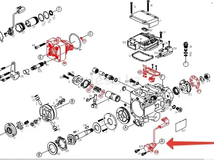 ЭЛЕКТРОМАГНИТНЫЙ КЛАПАН ОПЕРЕЖЕНИЯ ВПРЫСКА ДЛЯ ТНВД BOSCH VP-30 1362312 за 50 000 тг. в Алматы – фото 3