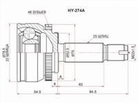 Шрус наружный , граната наружная за 17 250 тг. в Караганда