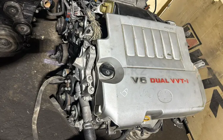 Двигатель в сборе коробка Япония 2GR 3.5л Toyota Highlander за 1 800 000 тг. в Алматы