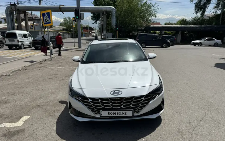 Hyundai Elantra 2021 года за 10 500 000 тг. в Алматы