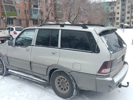 SsangYong Musso 2001 года за 2 000 000 тг. в Караганда – фото 4