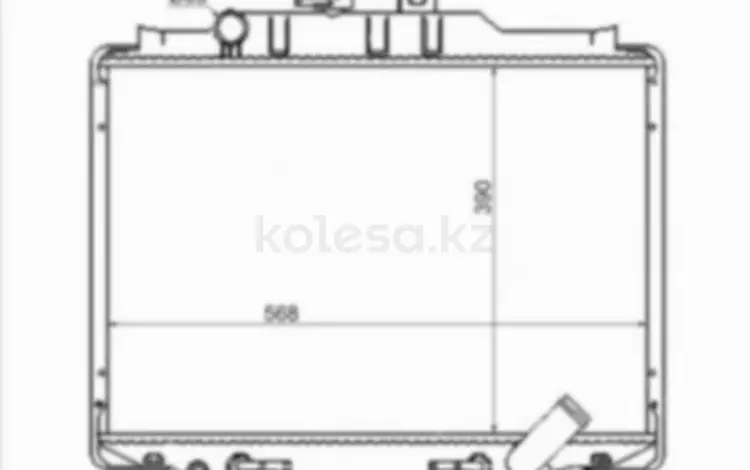 Радиатор двигателя за 37 000 тг. в Павлодар