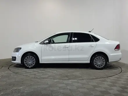 Volkswagen Polo 2019 года за 6 100 000 тг. в Алматы – фото 8