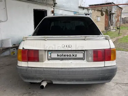 Audi 80 1987 года за 600 000 тг. в Кордай – фото 4