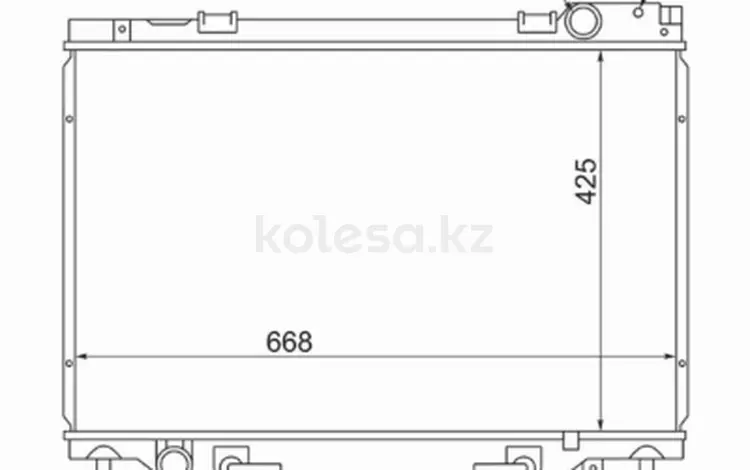 Радиатор двигателя за 25 150 тг. в Алматы