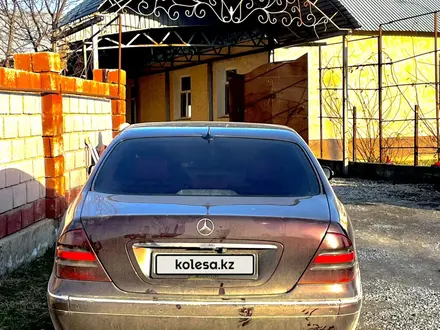 Mercedes-Benz S 320 2002 года за 5 000 000 тг. в Шымкент – фото 9