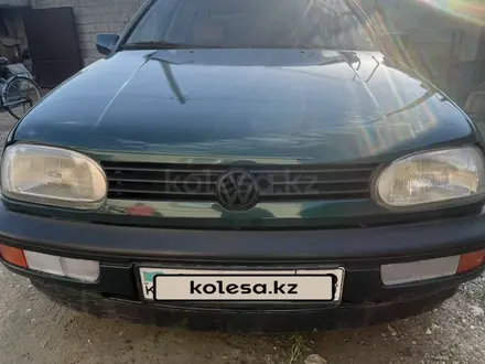 Volkswagen Golf 1995 года за 1 650 000 тг. в Тараз – фото 2