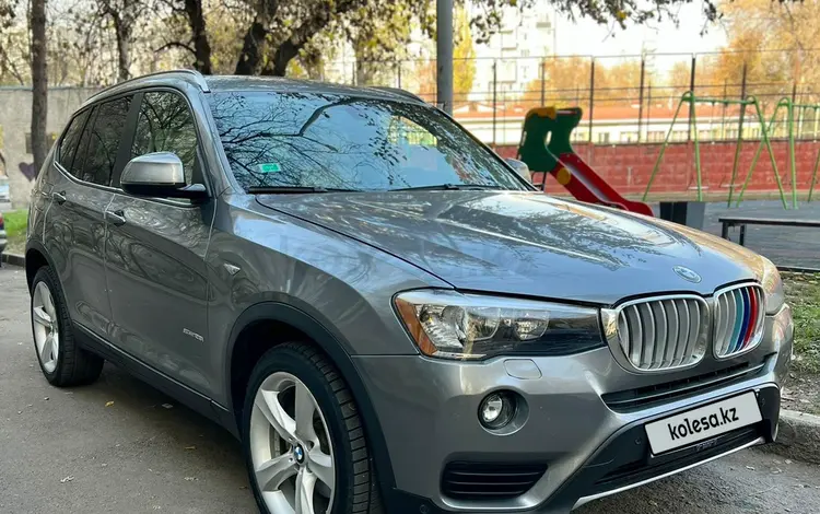 BMW X3 2017 годаfor11 500 000 тг. в Алматы