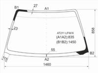 Стекло лобовое TOYOTA CALDINA/AVENSIS 4/5D 97-03үшін27 650 тг. в Павлодар