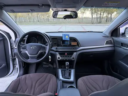 Hyundai Elantra 2017 года за 7 500 000 тг. в Астана – фото 8
