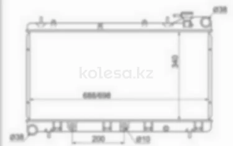 Радиатор Двигателяүшін22 650 тг. в Алматы