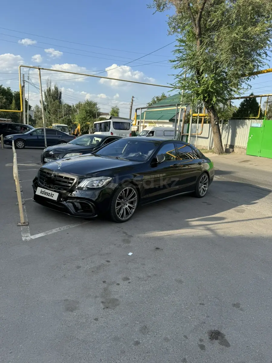 Продажа Mercedes-Benz S 63 AMG 2017 года в Алматы - №175640175: цена ...