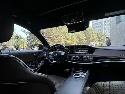 Mercedes-Benz S 63 AMG 2015 года за 42 000 000 тг. в Алматы – фото 5