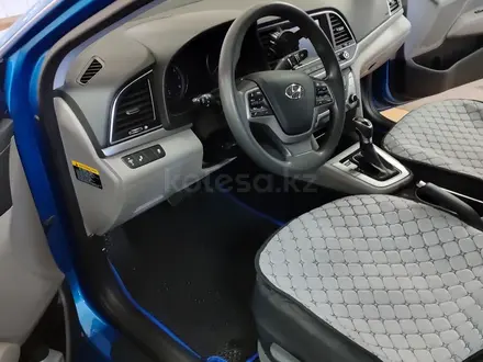 Hyundai Elantra 2018 года за 6 900 000 тг. в Атбасар – фото 5