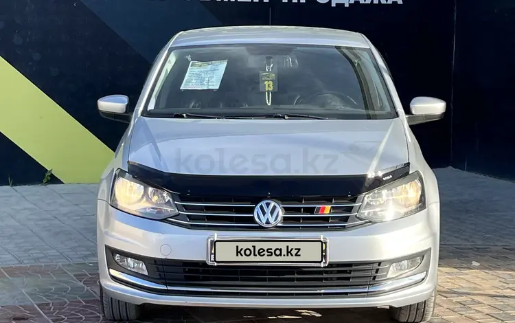 Volkswagen Polo 2015 года за 6 850 000 тг. в Актау