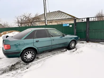 Audi 80 1992 года за 2 200 000 тг. в Иртышск – фото 4