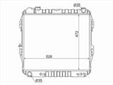 Радиатор двигателя за 35 900 тг. в Астана