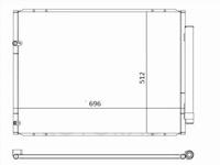 Радиатор кондиционераfor7 020 тг. в Караганда