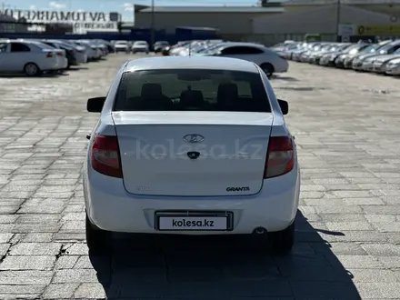 ВАЗ (Lada) Granta 2190 2014 года за 2 200 000 тг. в Атырау – фото 4