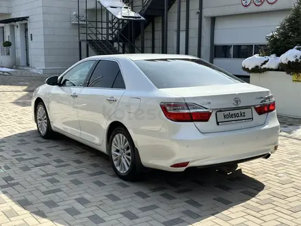 Toyota Camry 2015 года за 10 600 000 тг. в Алматы – фото 8