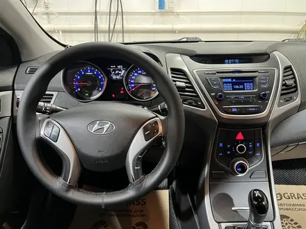 Hyundai Elantra 2014 года за 6 350 000 тг. в Астана – фото 10