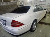 Mercedes-Benz S 320 2001 годаүшін3 500 000 тг. в Туркестан – фото 4