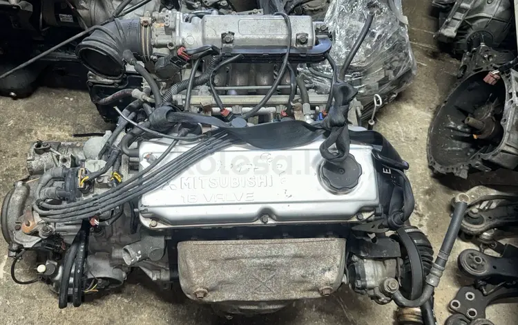 Двигатель Мотор АКПП Автомат 4G92 объемом 1.6 литр Mitsubishi Lancer за 285 000 тг. в Алматы